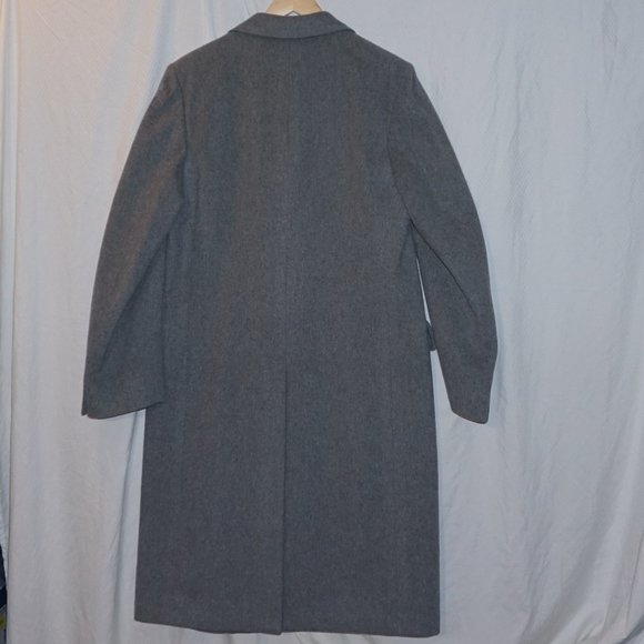Adams Row Men's Wool Coat - Vintage - Picture 2 of 10